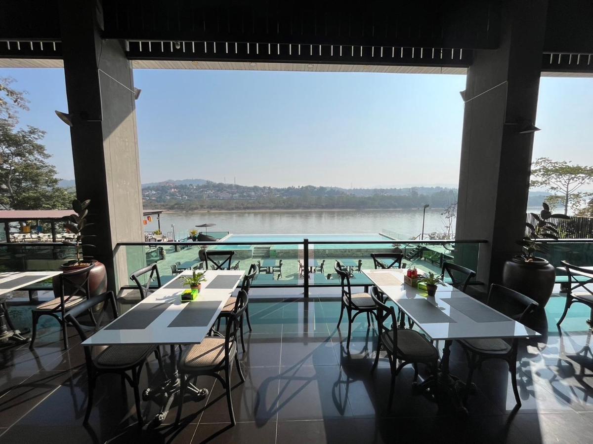 Chiangkhong Teak Garden Riverfront Onsen Hotel- SHA Extra Plus Chiang Khong Buitenkant foto
